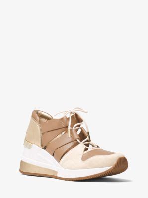 michael kors beckett suede and leather sneaker|Michael michael kors beckett sneaker + FREE SHIPPING.